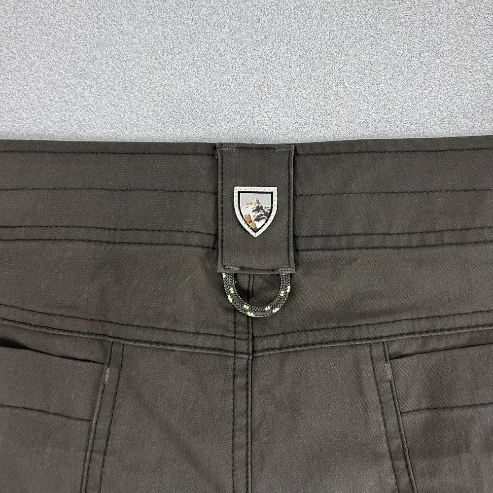 Kuhl Shorts Mens 42 Brown Quick Dry‎ Outdoor Trail Hiking Stretch Zip Pocket 23S
